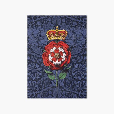 Artikel-Vorschau von Vintage gekrönte Tudor-Rose auf Stiel, designt und verkauft von Pixelchicken.