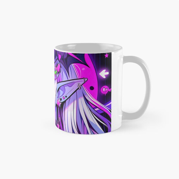 Item preview, Cute Pink Purple Little Demon Anime Girl designed and sold by bubblegoth.