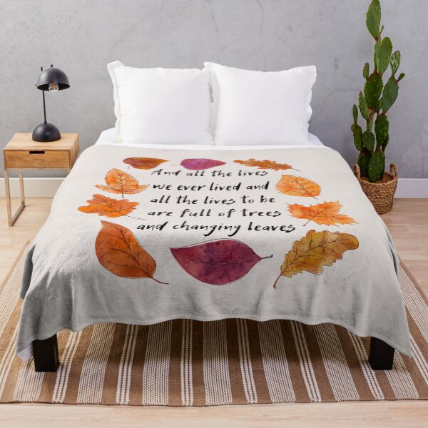Item preview, Virginia Woolf Quote And all the lives we ever lived and all the lives to be are full of trees and changing leaves. To the Lighthouse designed and sold by violet-hope.
