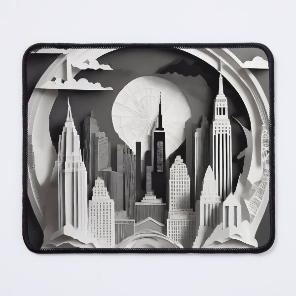 Item preview, New York black and white designed and sold by Captain  Szybki.