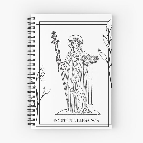 Item preview, Demeter the goddess Greek mythology myth art drawing design designed and sold by TheLocoShop.