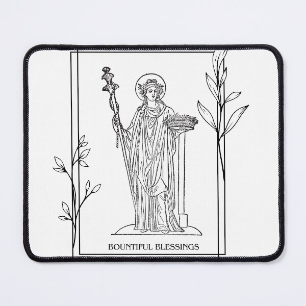Item preview, Demeter the goddess Greek mythology myth art drawing design designed and sold by TheLocoShop.