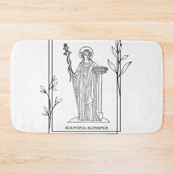Item preview, Demeter the goddess Greek mythology myth art drawing design designed and sold by TheLocoShop.