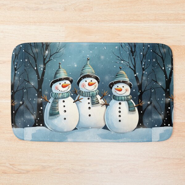 Item preview, Adorable Happy Snowmen designed and sold by 3po3.