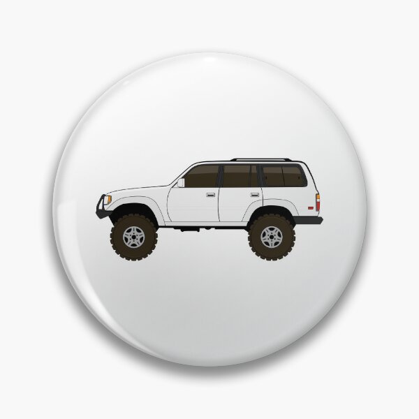 Item preview, fj80 Land Cruiser white designed and sold by -oddlyeven-.