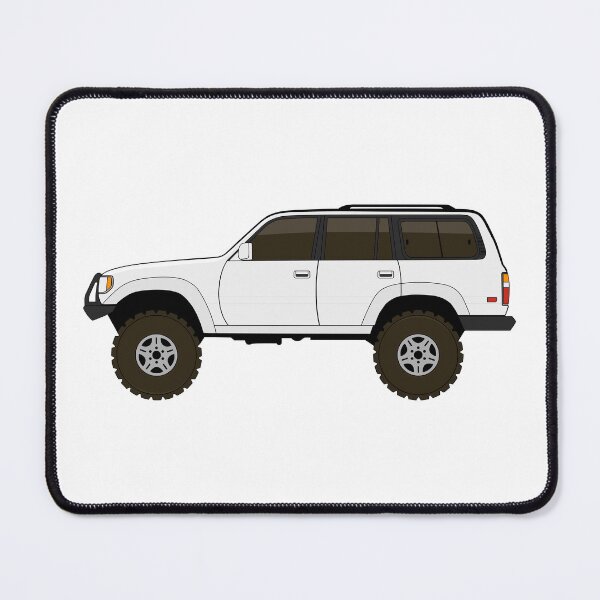 Item preview, fj80 Land Cruiser white designed and sold by -oddlyeven-.