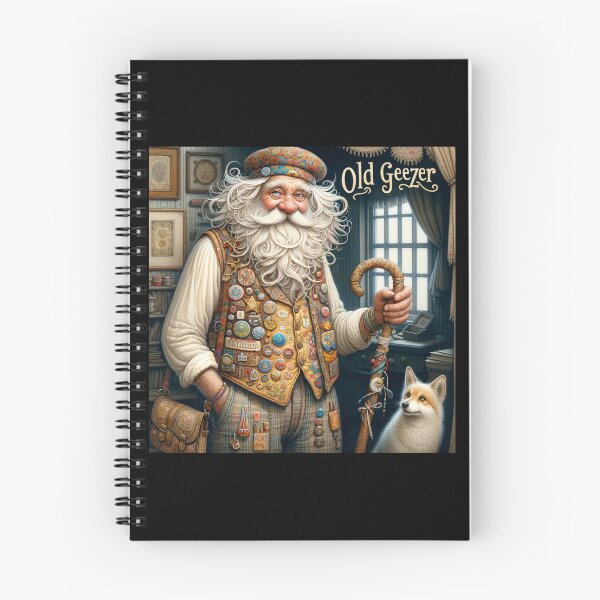Item preview, Geezer Eccentric Old Man Senior Geek Gift designed and sold by Saltycrowshop.