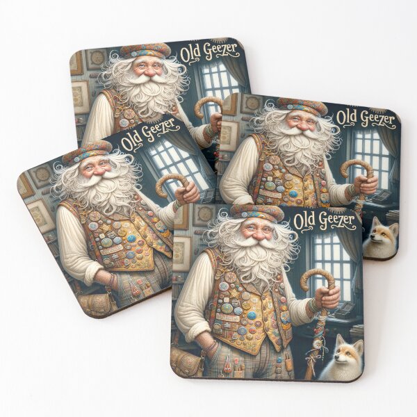 Item preview, Geezer Eccentric Old Man Senior Geek Gift designed and sold by Saltycrowshop.