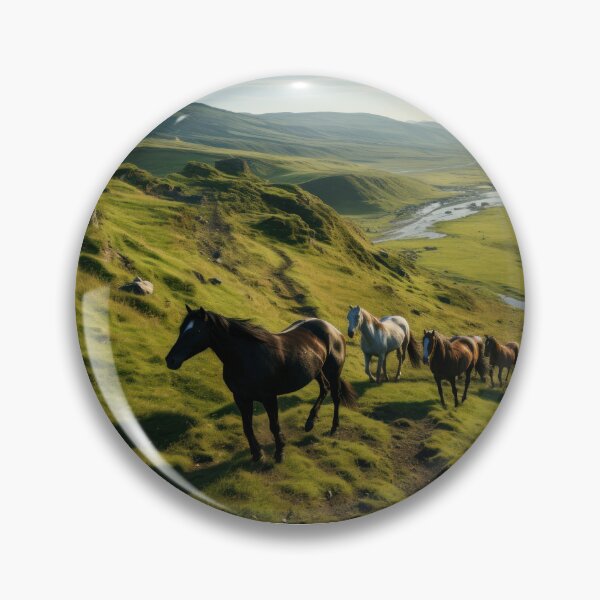 Artikelvorschau, Schönheit im Tal der Pferde – Nr. 4 entworfen und verkauft von HolidaysBlaze Designs For You.