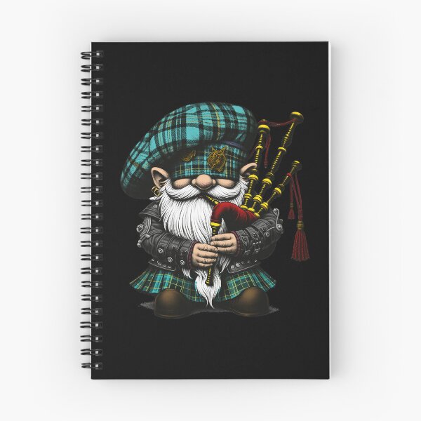 Item preview, Bagpiper gnome, Scottish Gnome Piper designed and sold by WorldByFlowers.