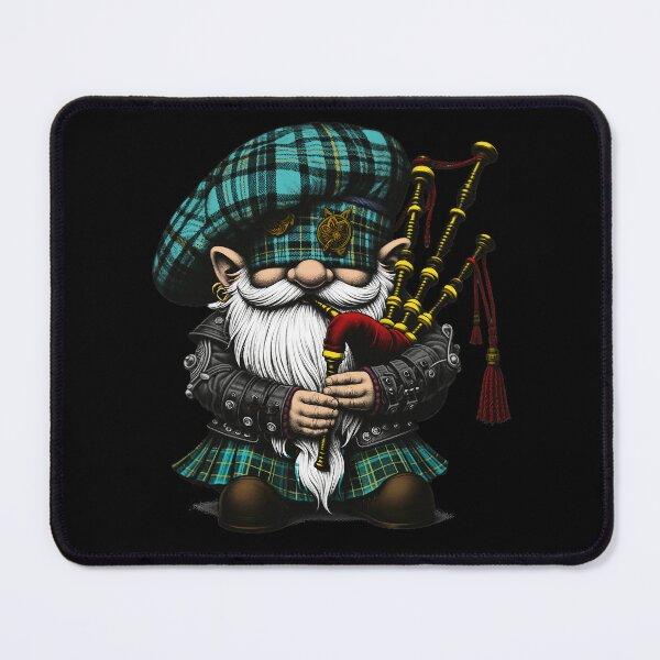 Item preview, Bagpiper gnome, Scottish Gnome Piper designed and sold by WorldByFlowers.
