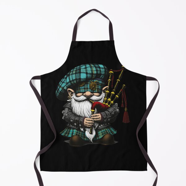 Item preview, Bagpiper gnome, Scottish Gnome Piper designed and sold by WorldByFlowers.