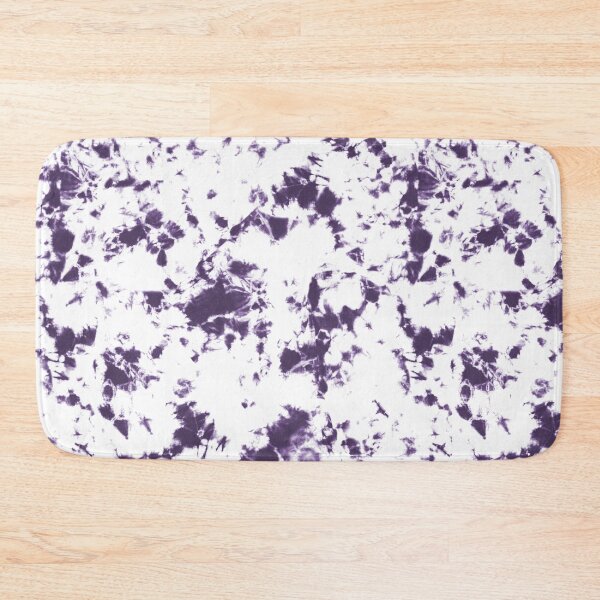 Item preview, Plum violet and white Storm - Tie-Dye Shibori Texture designed and sold by marufemia.