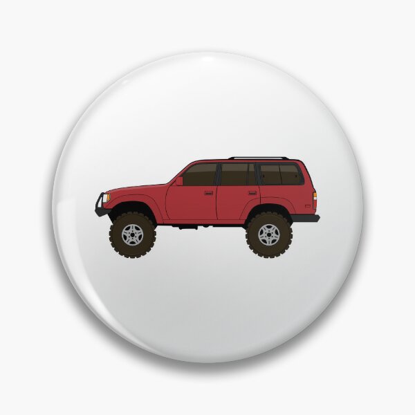 Item preview, fj80 Land Cruiser red designed and sold by -oddlyeven-.