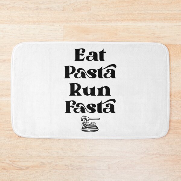 Item preview,  Eat Pasta Run Fasta  designed and sold by FTS-Studio.