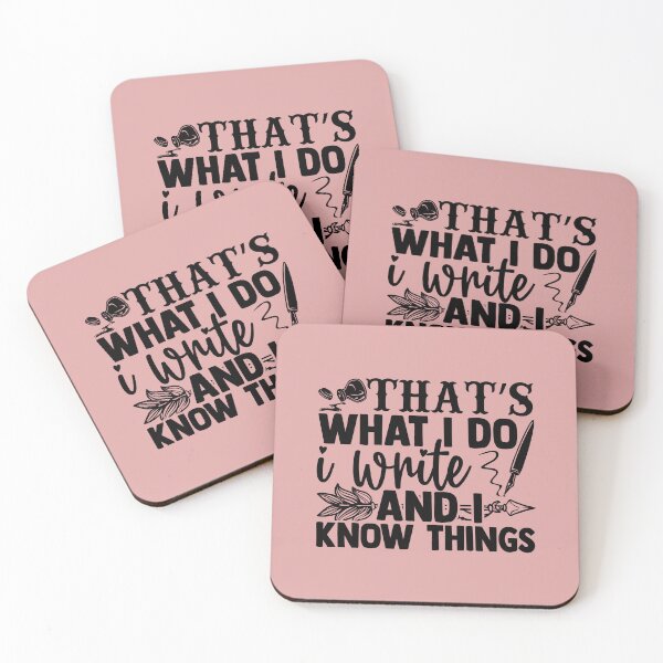 Item preview, That's what I do I write and I know things designed and sold by Susan-Marie220.