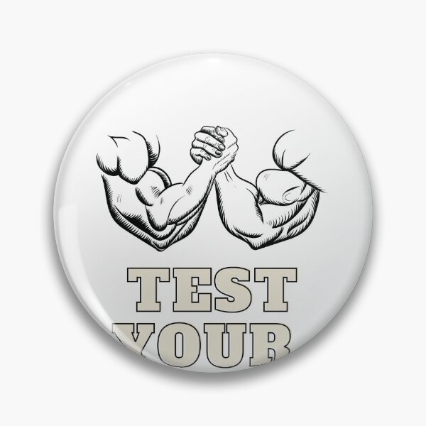 Item preview, Test Your Frame - Armwrestling designed and sold by RelaxTimeYogaa.