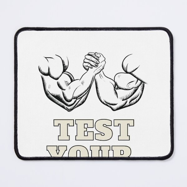 Item preview, Test Your Frame - Armwrestling designed and sold by RelaxTimeYogaa.