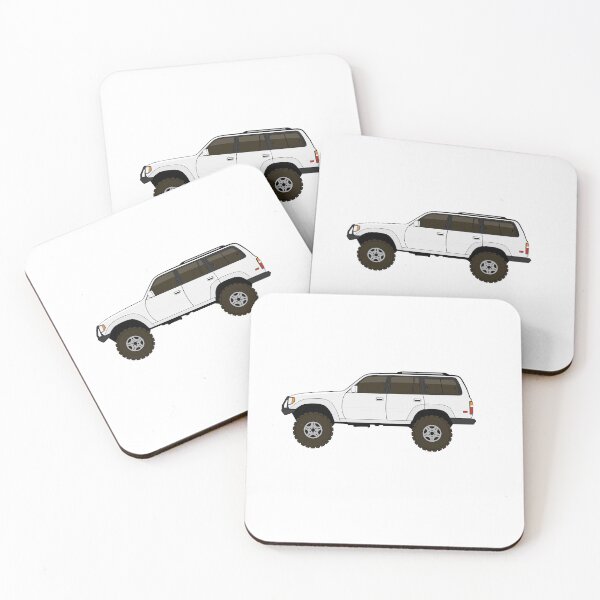 Item preview, fj80 Land Cruiser white designed and sold by -oddlyeven-.