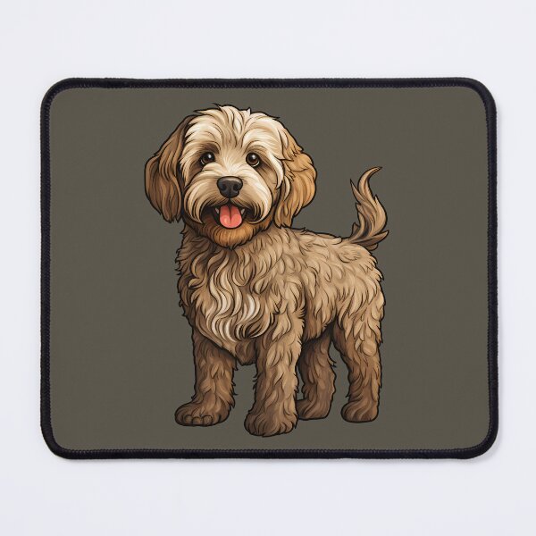 Item preview, Stunning Labradoodle Puppy Dog Drawing designed and sold by meganohm.