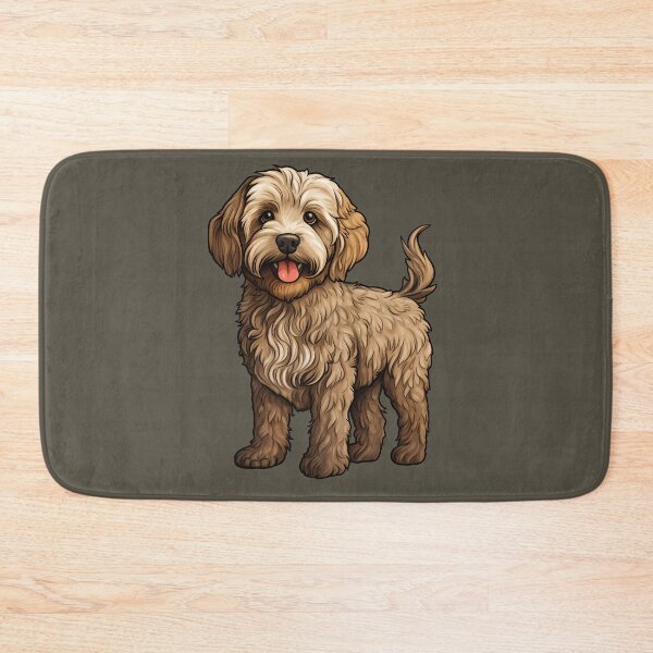 Item preview, Stunning Labradoodle Puppy Dog Drawing designed and sold by meganohm.