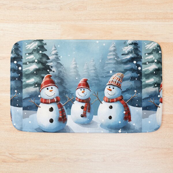Item preview, Adorable Happy Snowmen designed and sold by 3po3.
