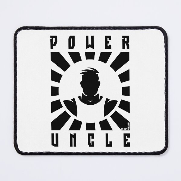 Item preview, Power Uncle (Rays / Black) designed and sold by MrFaulbaum.