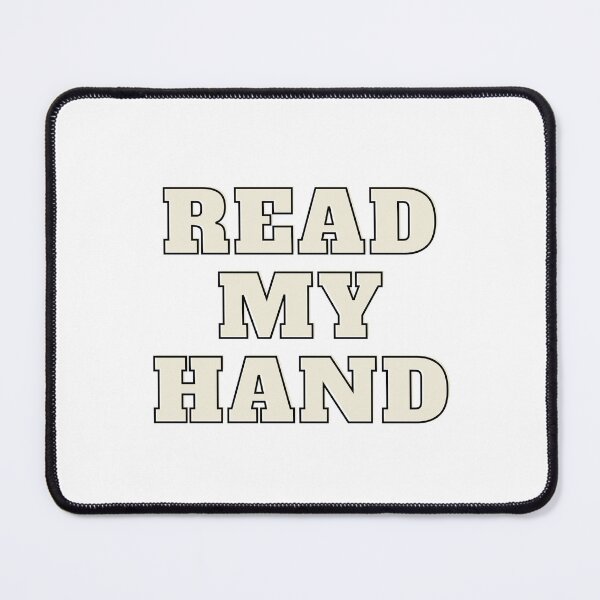 Item preview, Read my hand - Devon larratt designed and sold by RelaxTimeYogaa.