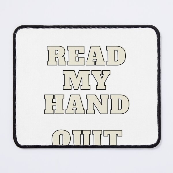 Item preview, Read my hand QUIT - Devon Larratt designed and sold by RelaxTimeYogaa.
