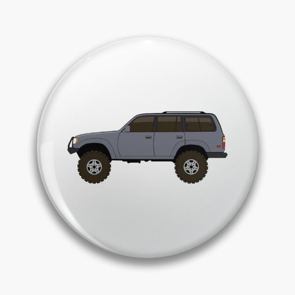 Item preview, fj80 Land Cruiser gray designed and sold by -oddlyeven-.