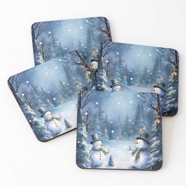 Item preview, Adorable Happy Snowmen designed and sold by 3po3.