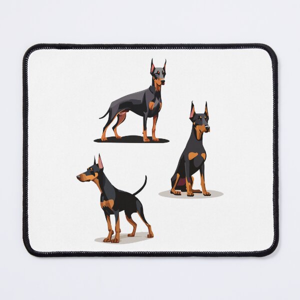 Artikelvorschau, Dobermann-Set entworfen und verkauft von Corgi-at-night.