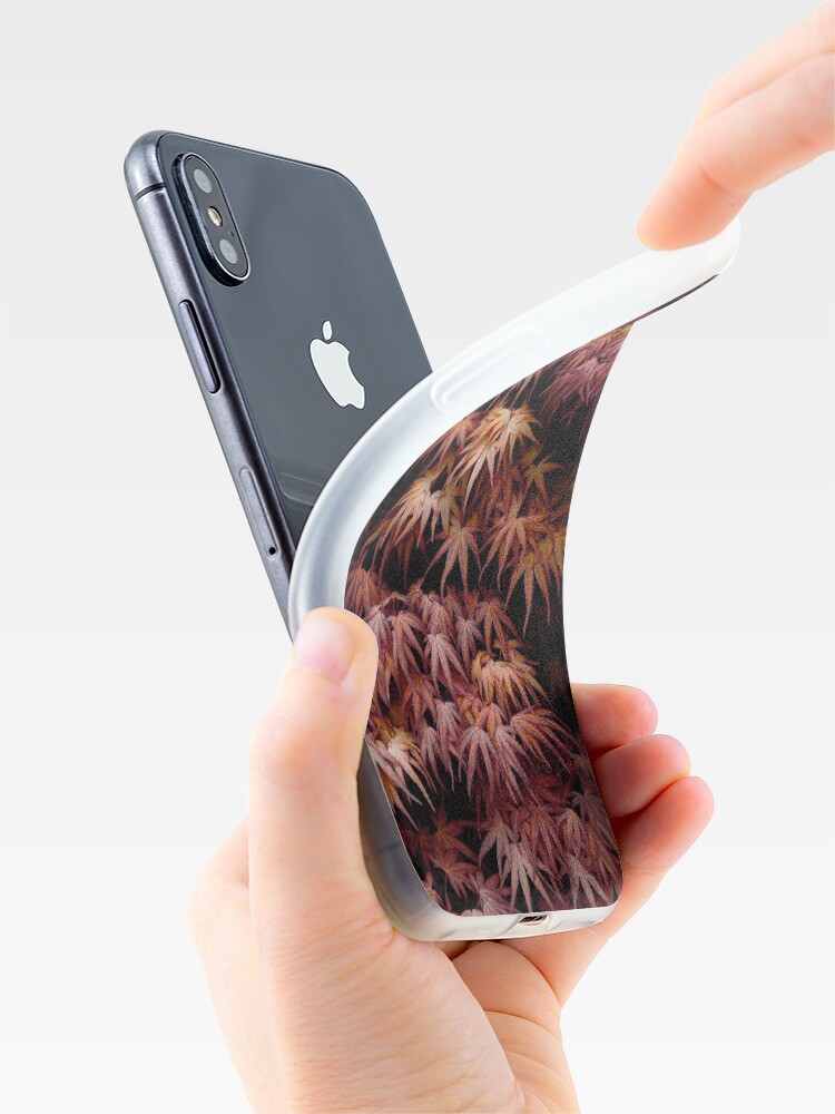 Alternate view of Japanese Maple, Acer Palmatum Seigen iPhone Case & Cover