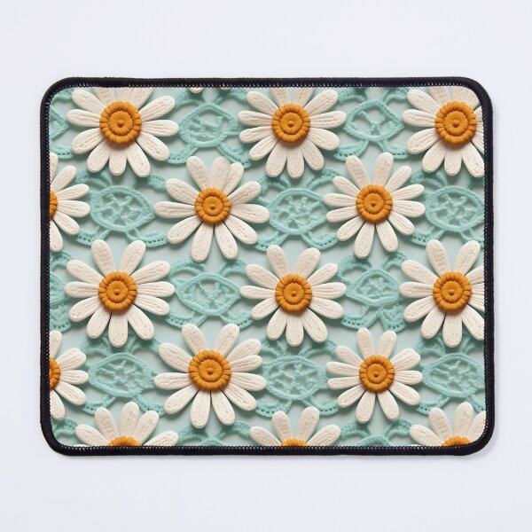 Item preview, Daisies Flower Crochet Pattern designed and sold by Pati-Design.