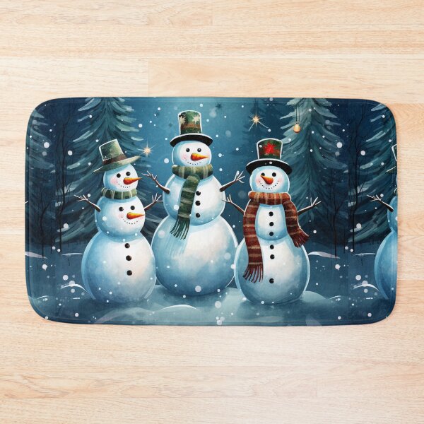 Item preview, Adorable Happy Snowmen designed and sold by 3po3.