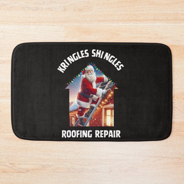 Item preview, Santa Claus roofing repair  designed and sold by SeeingBeyond.