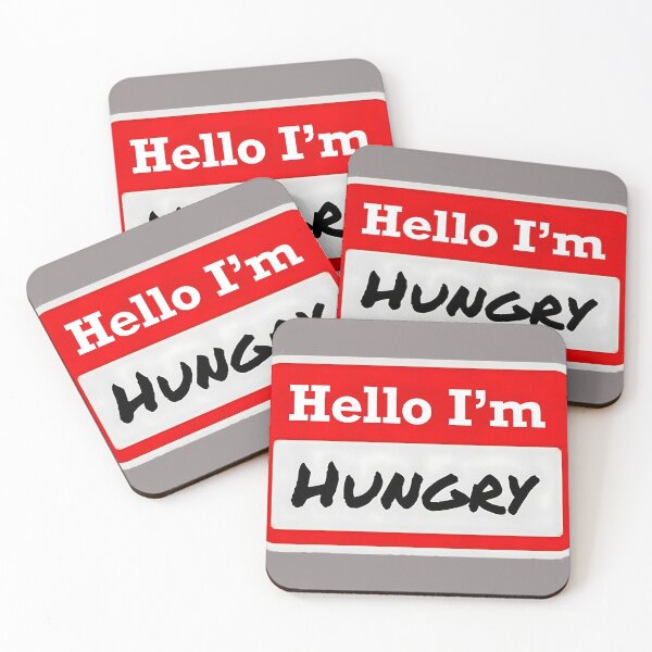 Item preview, Hello I’m hungry  - Name tag designed and sold by SirZeus.
