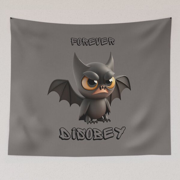 Item preview, Forever Disobey designed and sold by DoraHappy.