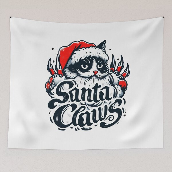Item preview, Santa Claws designed and sold by Big Catsby.