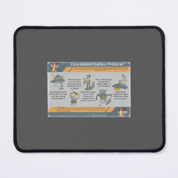 Item preview, E.P.I.C. Colonization Safety Protocol designed and sold by samdraws-stuff.