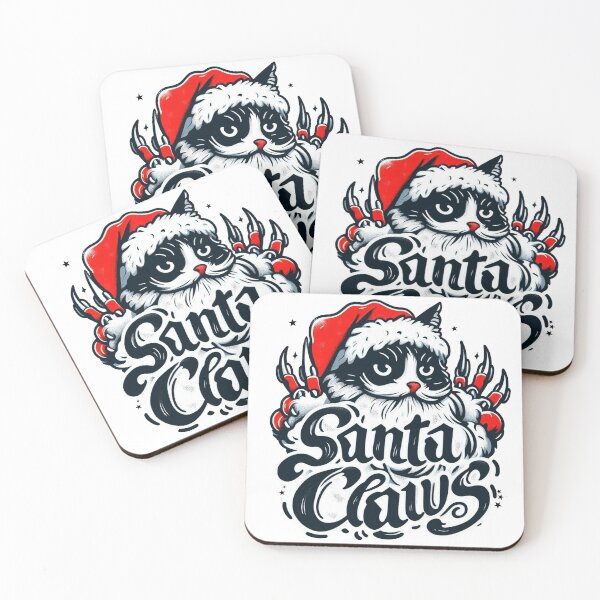 Item preview, Santa Claws designed and sold by Big Catsby.