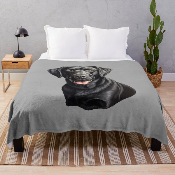 Item preview, Black Labrador Retriever Puppy Dog Portrait Drawing designed and sold by meganohm.