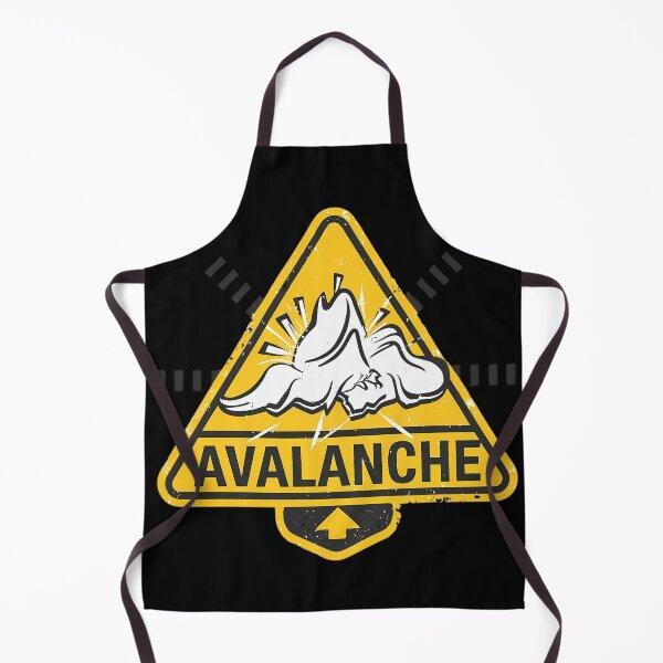 Item preview, Avalanche Warning Sign designed and sold by FlexYourMind.