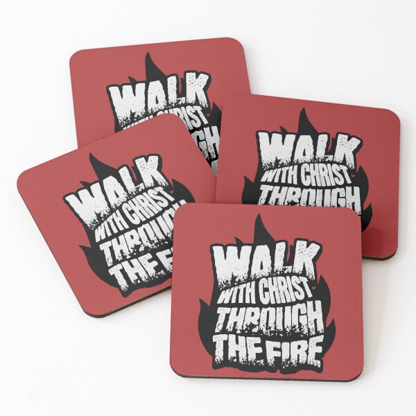 Item preview, Walk with Christ Through the Fire designed and sold by chrisrivait.