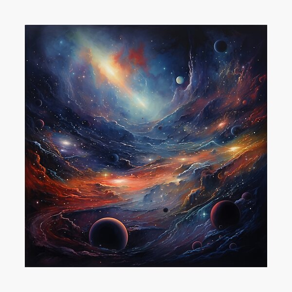 Item preview, Explore "Simplistic & Minimalistic Abstract Deep Space Art" designed and sold by ArtificialGenes.