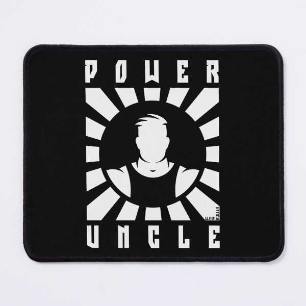 Item preview, Power Uncle (Rays / White) designed and sold by MrFaulbaum.