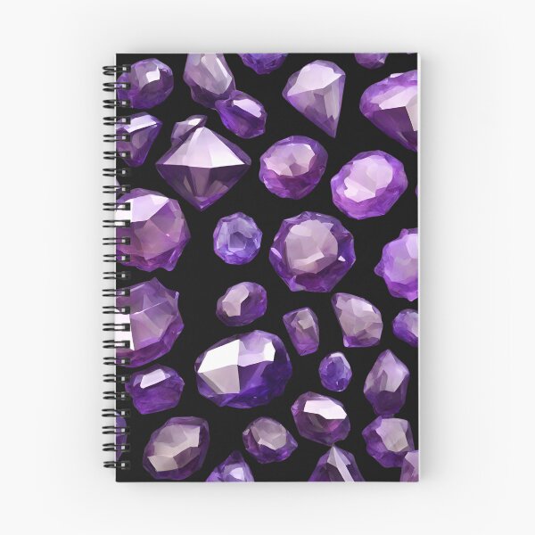 Item preview, Amethyst Stones as a pattern designed and sold by Aquillashop.