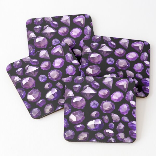 Item preview, Amethyst Stones as a pattern designed and sold by Aquillashop.