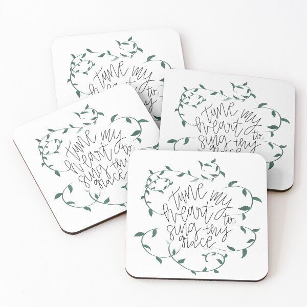 Item preview, Hymn Botanical Design Hand Lettered Logo designed and sold by RevivalCharm.