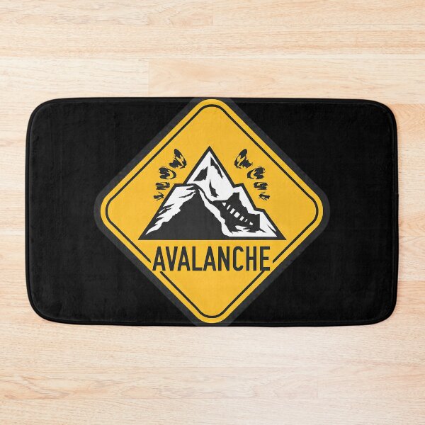 Item preview, Avalanche Warning Sign designed and sold by FlexYourMind.